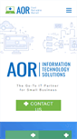 Mobile Screenshot of aor-its.com